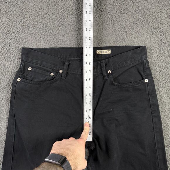 Polo Ralph Lauren Jeans Mens 30x30 Black 867 Classic Fit Denim Pants Preppy - Picture 12 of 16